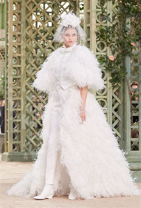 chanel haute couture 2018 wedding dress